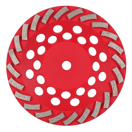 Milwaukee Tool 7" DIAMOND MAX Turbo Diamond Cup Wheel - 24 Segment 49-93-7796