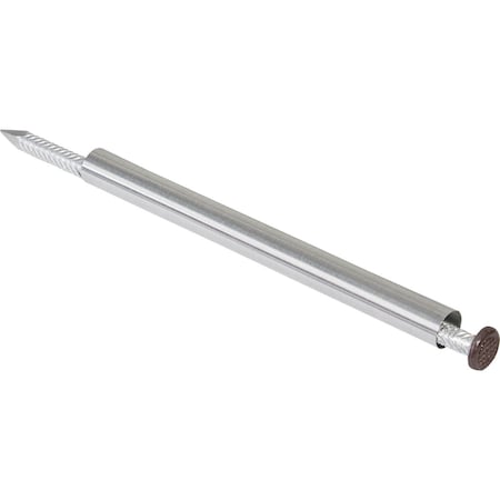 Spectra Metals 7'' Aluminum Brown Gutter Spike & Ferrule, 10PK 7SPKCOMBORTB