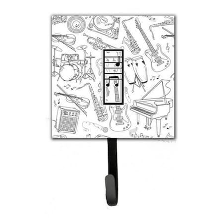 Carolines Treasures Letter I Musical Note Letters Leash and Key Holder CJ2007-ISH4
