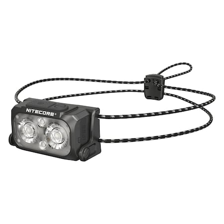 Nitecore NU25 MCT UL, Black 400 Lumen USB-C Rechargeable Multi-Temperature Ultralight Headlamp NU25MCT-UL-BK