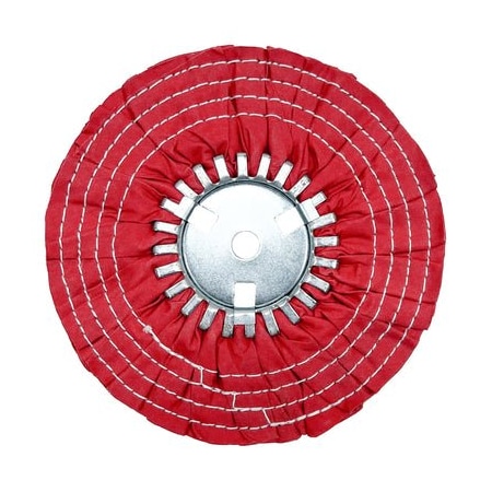 Renegade Products Usa 9 Inch Razor Cut Buffing Wheel, 5/8" Arbor Center Plate FAW9X3X5/8N4-8P86RTX-3/8SS