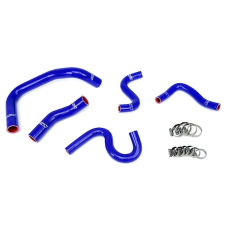 Hps Performance High Temp Reinforced Silicone Radiator and Heater Coolant Hose Kit, Blue,  57-1337-BLUE