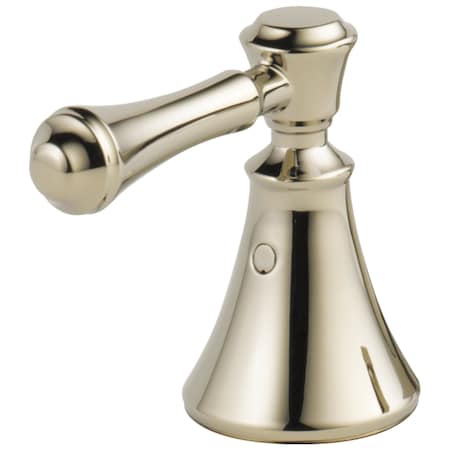Delta Cassidy Metal Lever Handle Set - Deck Mount Bathroom & Bidet H297PN