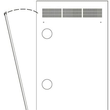 Mid Atlantic Legrand Av 44SP REAR ACCESS PNL, WR WR-RAP-44