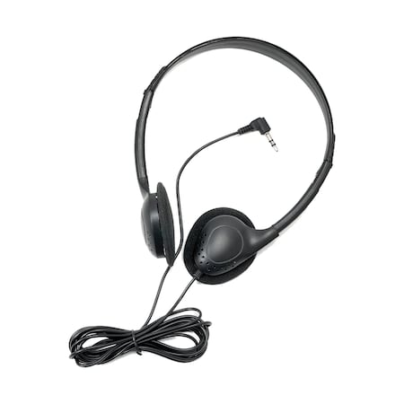 Crest Healthcare Stereo Headphones, 6 Ft., Plastic Headband, Rotating Earpiece, Cse/100 115227