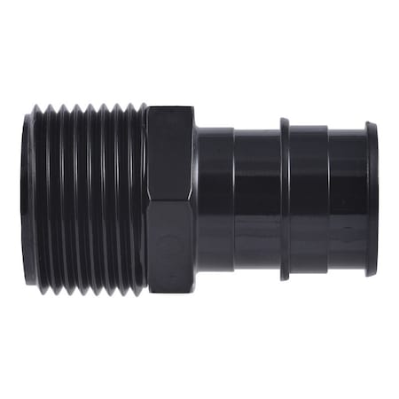 Sharkbite Expansion Reducing Coupling, 3/4 in, Barb, Plastic, Black, 80, 100, 160 psi Pressure UA134A5