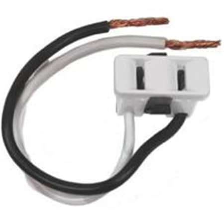 Jandorf Outlet 2 Prong Wht 2 Wire Lead 61015 3402252