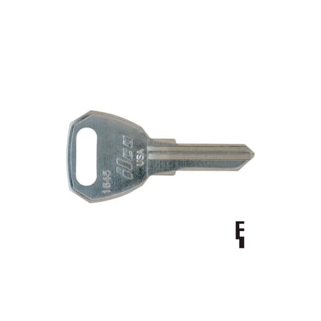 Ilco Unican Fulton Hitch Key Blanks, 10PK 1645