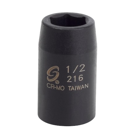 Sunex 1/2 in Drive 1/2 in Impact Socket 216