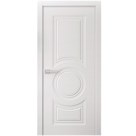 Sartodoors Interior Door 36 x 96 inches, BASIC 9801 White, Single Regular Panel Frame Handle, Bathroom Bedro BASIC9801ID-SKIN-3696