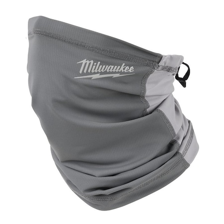 Milwaukee Tool Neck Gaiter, One Size, Nylon/Spandex, Gray 424G