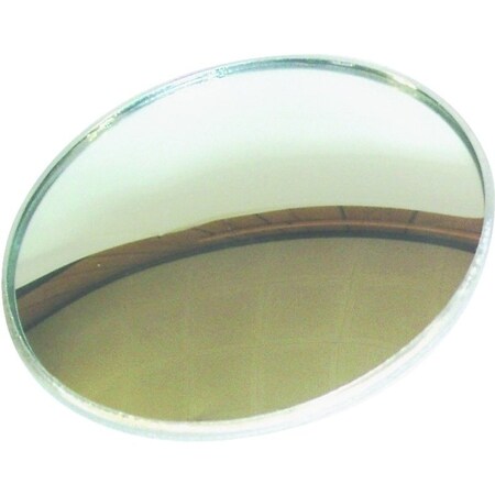 Us Hardware Convex Driving Mirror, Round, Metal Frame RV-610C