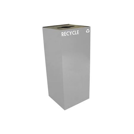 Witt Industries 36 gal Square Slate, Metal 36GC04-SL