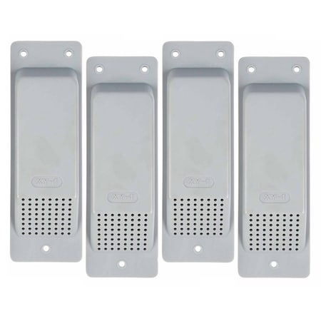 Mytee Products Shipping Container Air Vent - Light Grey, 4PK CTL-VENTx4