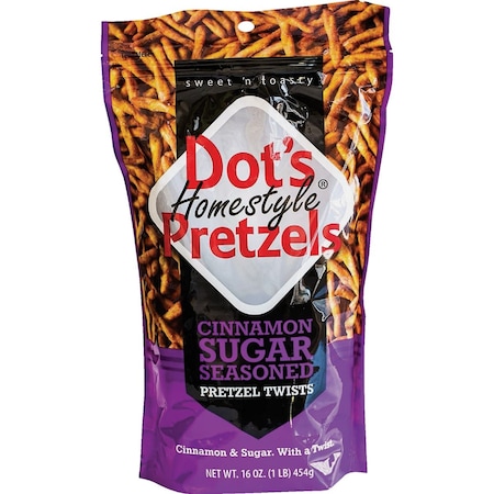 Dots 16 Oz. Cinnamon Sugar Pretzels 71928