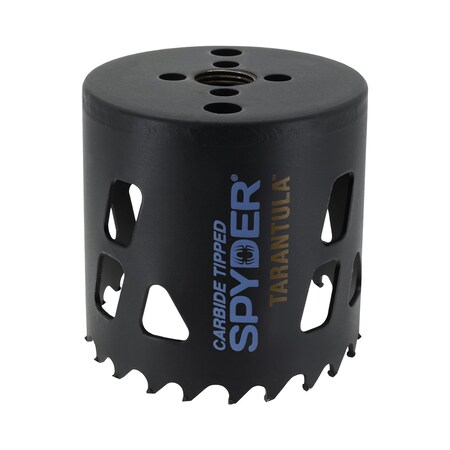 Spyder RCE Hole Saw, Tarantula, Metal Cutting Carbide, 2-3/4'' 600912CF