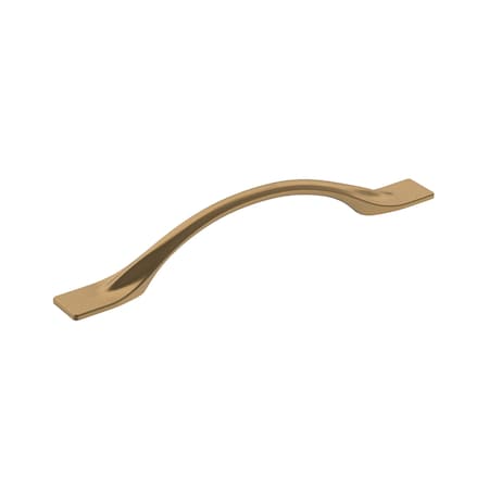 Amerock Uprise 5-1/16 in 128 mm Center-to-Center Champagne Bronze Cabinet Pull BP36918CZ