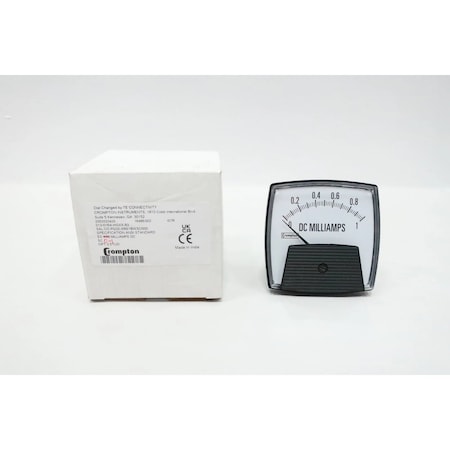 Crompton PANEL METER 0-1 DC MILLIAMP 013-01AA-FAXX-B3