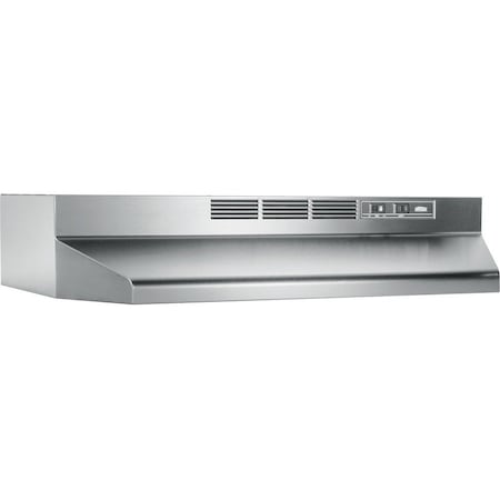 Broan-Nutone Broan 413004 30 Inch Non-Ducted Range Hood - Stainless Steel 413004