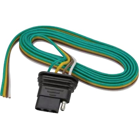 Towsmart 60'' 18 Ga. 4-Way Flat Trailer Wiring Connector 1448