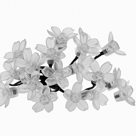 Elegani Super Pack-Cherry Blossom Flower LED String Lights-20 Warm White LEDs, 9.5ft Indoor Floral Dcor PH-CHRYBLS-WWH