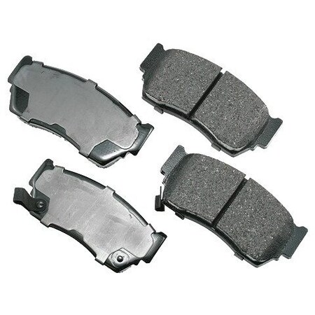Akebono 91-94 Nissan-Nx/Sentra-Fr Proact Disk Pad, Act510 ACT510