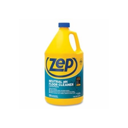 Zep Retail Neutral pH Floor Cleaner Concentrate, 1 gal, Bottle, 4PK 019-ZUNEUT128