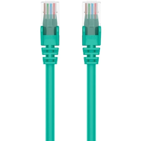 Belkin Patch Cable - Rj-45 (M) - Rj-45 (M) - 15 Ft - Utp - ( Cat 5E ) - Green A3L791-15-GRN-S