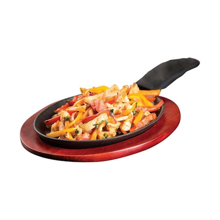 Bakebetter Sizzle Platter Set  Cast Iron - Black BA2512551