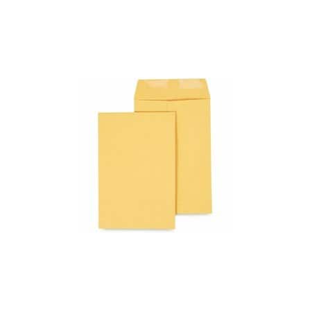 Universal Catalog Envelope, 28 lb Bond Weight Kraft, No 1 3/4, Square Flap, Gummed Closure, 6.5x9.5, 500PK UNV40165