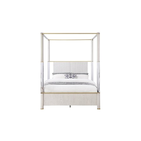 Global Furniture Usa Contemporary Malmo Oak Queen Bed MALMO-OAK-QB