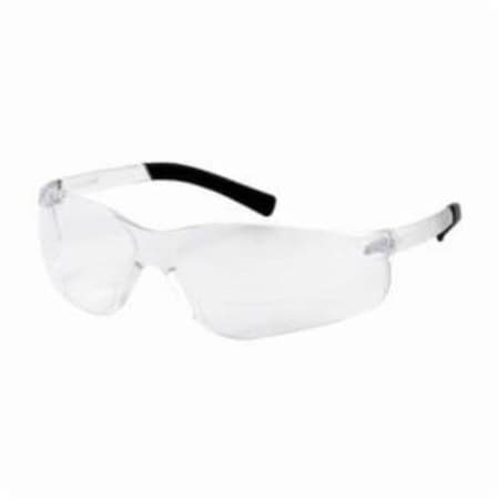 Bouton Optical Zenon 250-26 Bi-Focal Lens Flat Top Single Safety Reading Eyewear, 2.5 Diopter, Clear Lens 250-26-0025