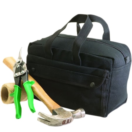 Texsport Tool Bag, Black, Canvas, 4 Pockets 11820