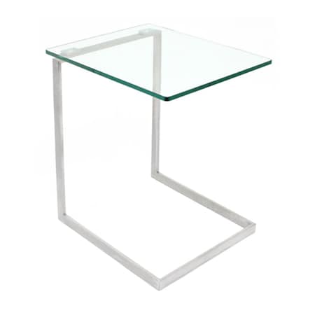 Lumisource Zenn Glass End Table - Glass TB-ZENN GLS