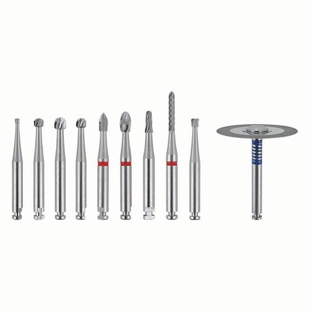 Jorgensen Laboratories Latch Style Burr Pack, 10PK J1180BPL