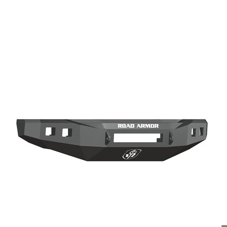 Road Armor 08-10 F250/F350 SUPER DUTY BASE NON-WINCH ILLUMINATOR BUMPER, SATIN BL 608R0B-NW