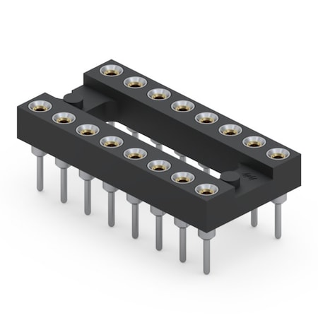 Mill-Max Decoupling Capacitor Dip Sockets-110-93-316-41-001000 110-93-316-41-001000