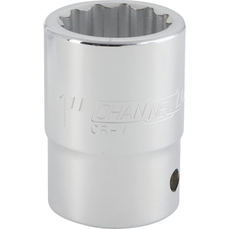 Channellock 3/4'' Drive 1'' 12-Point Shallow Standard Socket 308943
