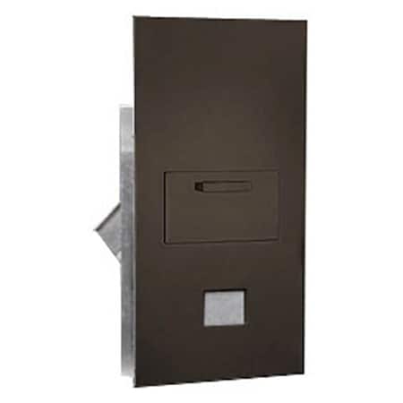 Patioplus 7 Door High 4B+ Mailbox Units in Bronze - Rear Loading USPS Access PA920420