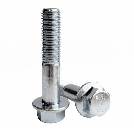 Zdb Industrial M10-1.25 x 25mm Class 10.9 JIS 1189-B Frame Bolt, Zinc Cr3 10000048