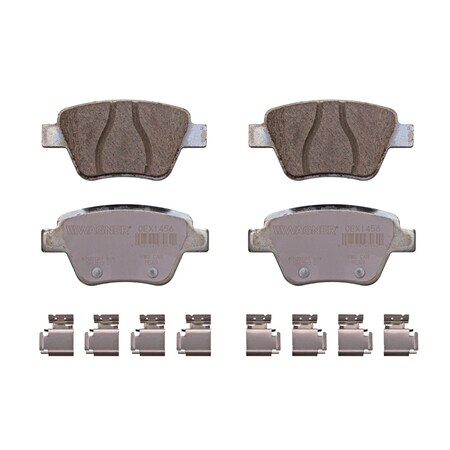 Wagner Brake OEX Rear Disc Brake Pad Set Premium Ceramic,  OEX1456