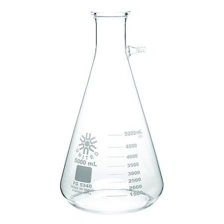 United Scientific Supplies Inc Glass Flasks, Colorless, 390 mm H FG5340-5000