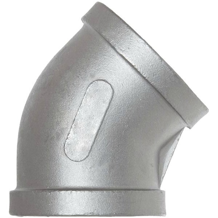 Msi Products 1in INDUSTRIAL 150lb 316 Stainless Steel 45 Elbow A3210416