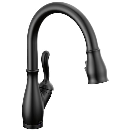 Delta Leland Voiceiq Single Handle Pull-Down Faucet With Touch2O Technology 9178TV-BL-DST