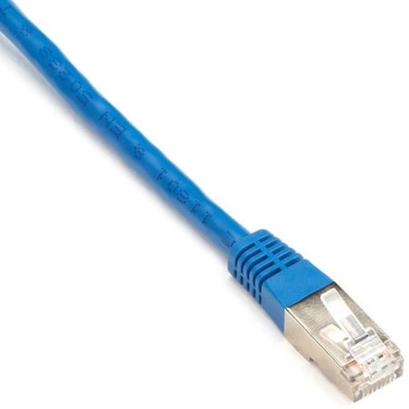 Black Box Cat6 Shld Patch Cable 7 Feet 26 Awgm EVNSL0272BL-0007