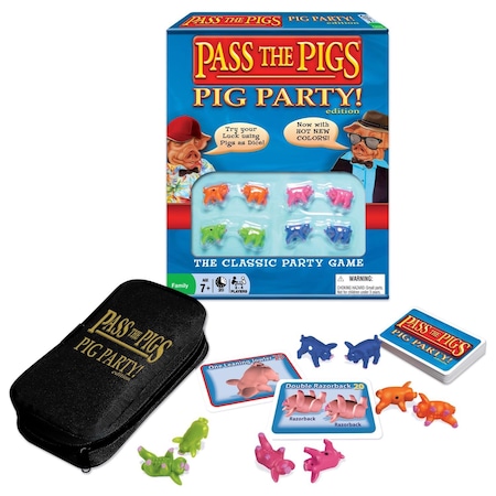Winning Moves Pass The Pigs Party Dice Game WNM1149