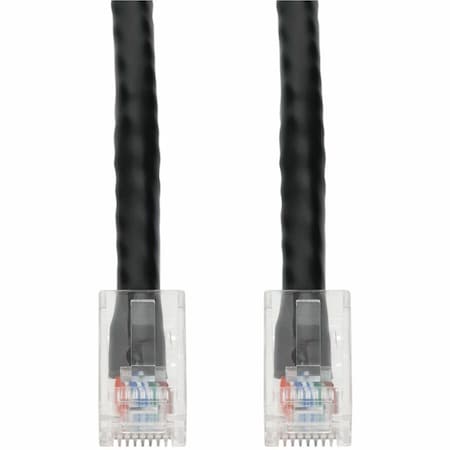 Add-On 0.5FT RJ-45 MALE TO RJ-45 MALE BLACK CAT6 STRAIGHT NON-BOOTED UTP PVC ADD-0-5FCAT6NB-BK