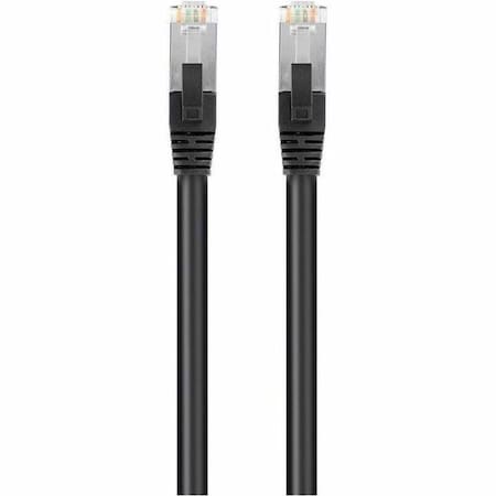 Monoprice Voice and Data Patch Cord, Black, 3 ft L 41033