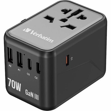 Verbatim UNIVERSAL TRAVEL ADAPTER UTA-09 32124