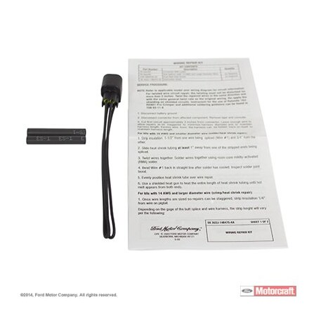 Motorcraft Door Ajar / Interior Light Switch Connector,  WPT1243